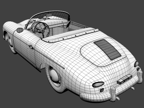 Car 1956 Model 3D