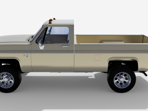 Chevrolet K30 1989 3D Model