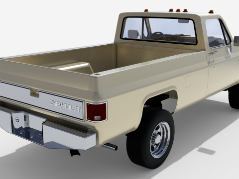 Chevrolet K30 1989 3D Model