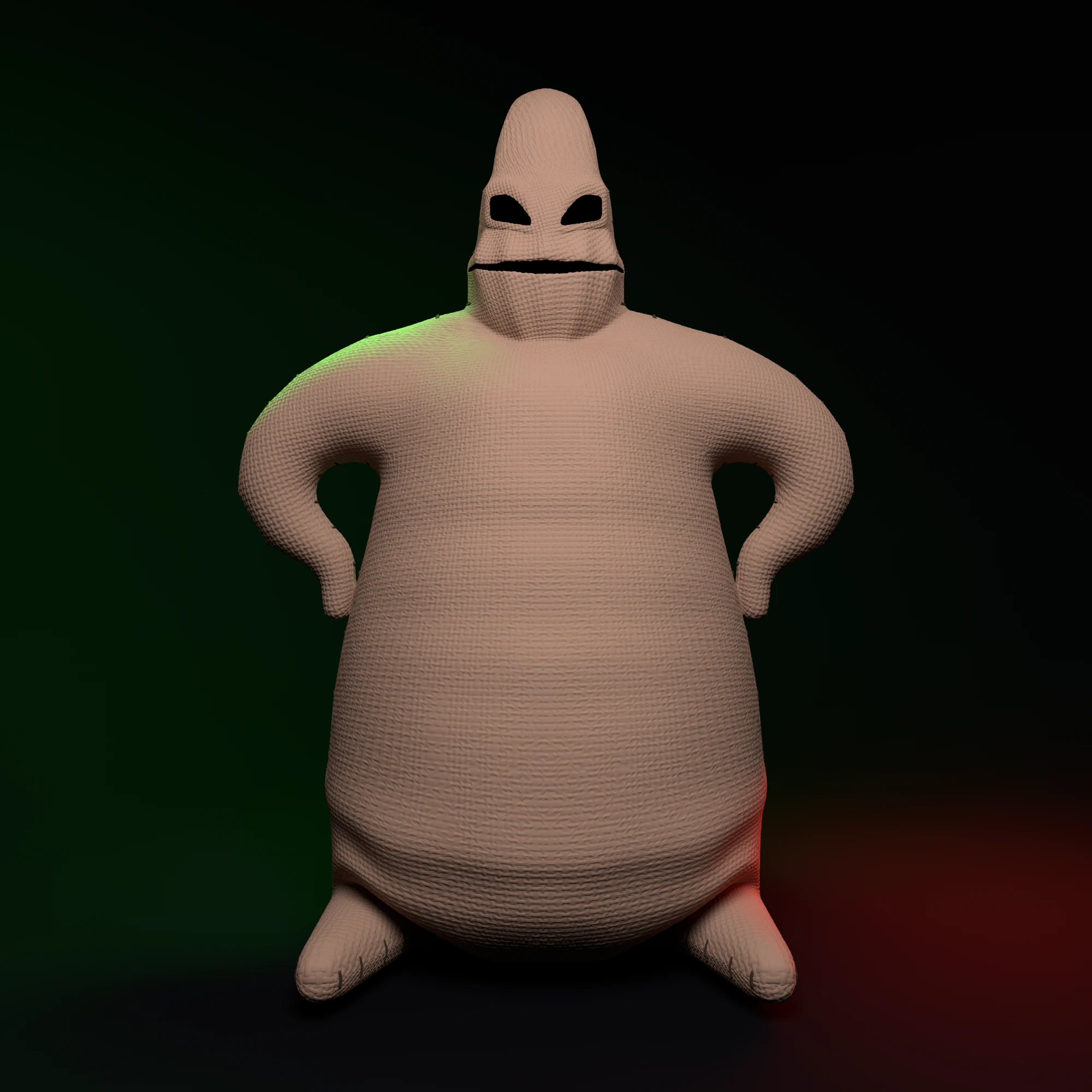 Oogie Boogie 3D Print Model .c4d .max .obj .3ds .fbx .stl .blend 