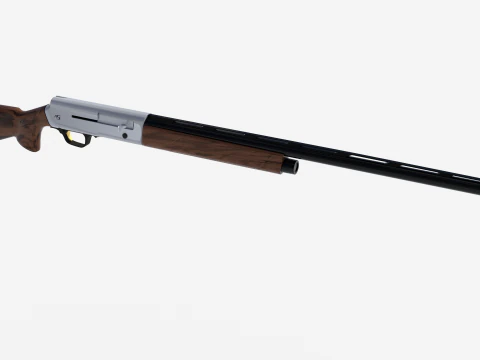 ब्राउनिंग ए5 अपलैंड 3D मॉडल