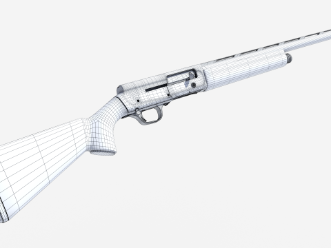 Browning A5 Upland 3D Model