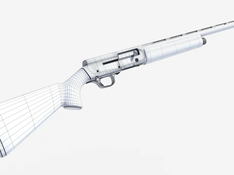 Browning A5 Upland 3D Model
