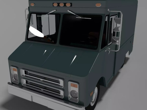 Step Van 3D Modell