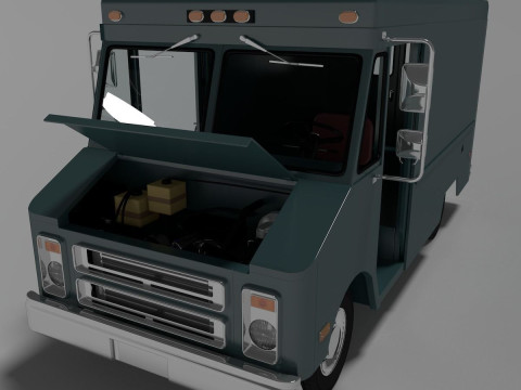 Step Van Modelo 3D