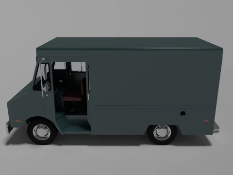 Step Van 3D Model