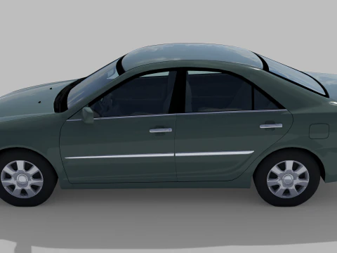Sedan 2004 3D Model