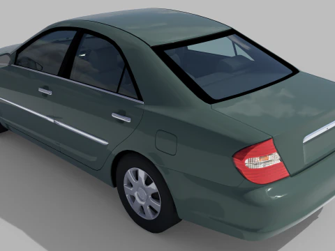 Sedan 2004 3D Model