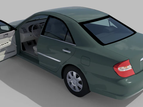 Sedan 2004 3D Model