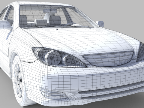 Sed&atilde; 2004 Modelo 3D