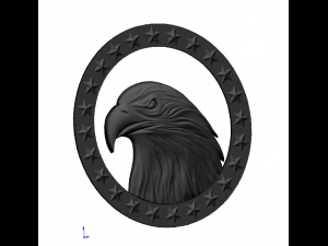 eagle 3D 模型