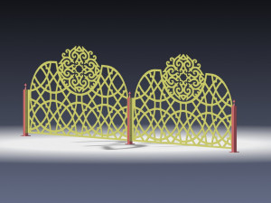 pattern fance 3D Модель