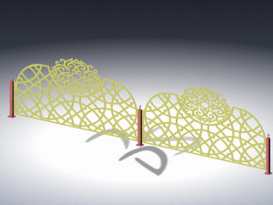 pattern fance 3D Модель