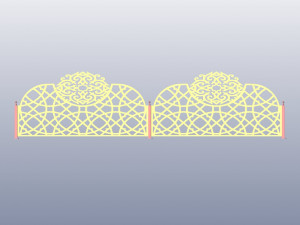 pattern fance 3D Модель