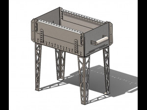 barbecue 3D 모델