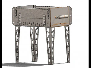 barbek&uuml; 3D Model