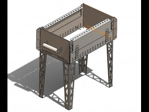 barbecue 3Dモデル