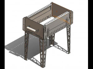 barbek&uuml; 3D Model