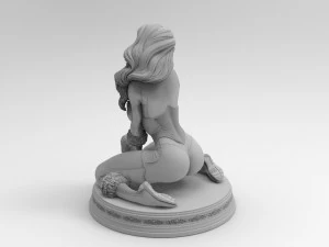 black cat 3D Print Model