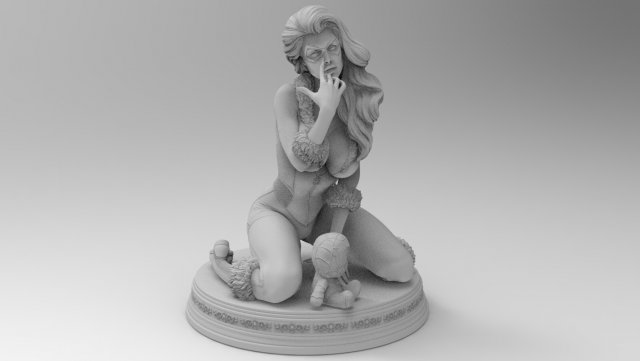 black cat Model Cetak 3D .c4d .max .obj .3ds .fbx .stl .blend 