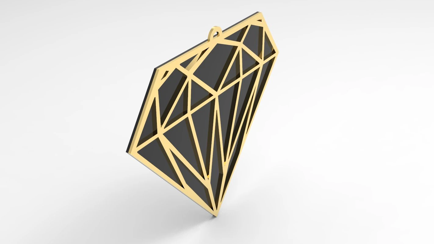 diamond 3D Model .c4d .max .obj .3ds .fbx .stl .blend 