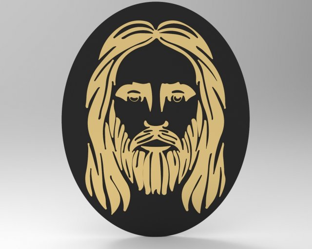 jesus Model 3D .c4d .max .obj .3ds .fbx .stl .blend 