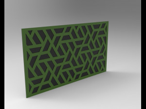 decorative geometric pattern 3Dモデル