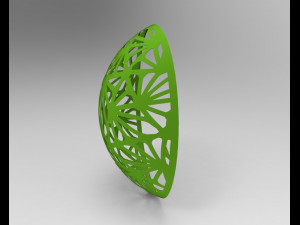 decorative geometric pattern 3D Print Model