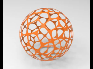 3d pattern ball 3D Model