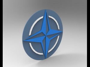 nato logo 3D Model