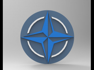 nato logo 3D 模型