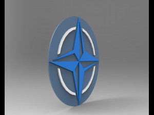 nato logo 3D 模型