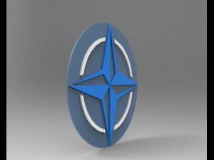 логотип НАТО 3D Модель
