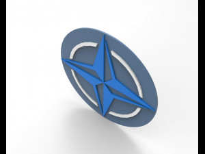 nato logo 3D 模型