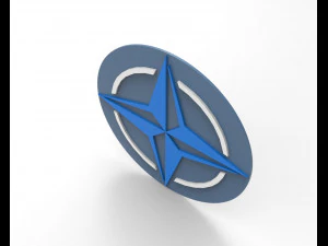 логотип НАТО 3D Модель