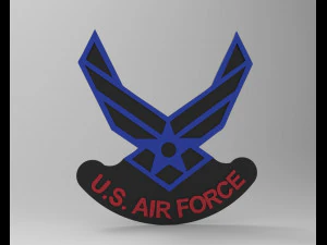 us air force 3D Model