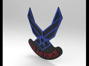 us air force 3D Model
