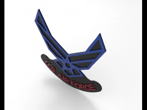 us air force 3D Model