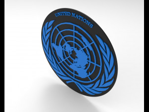 united nations 3D Model