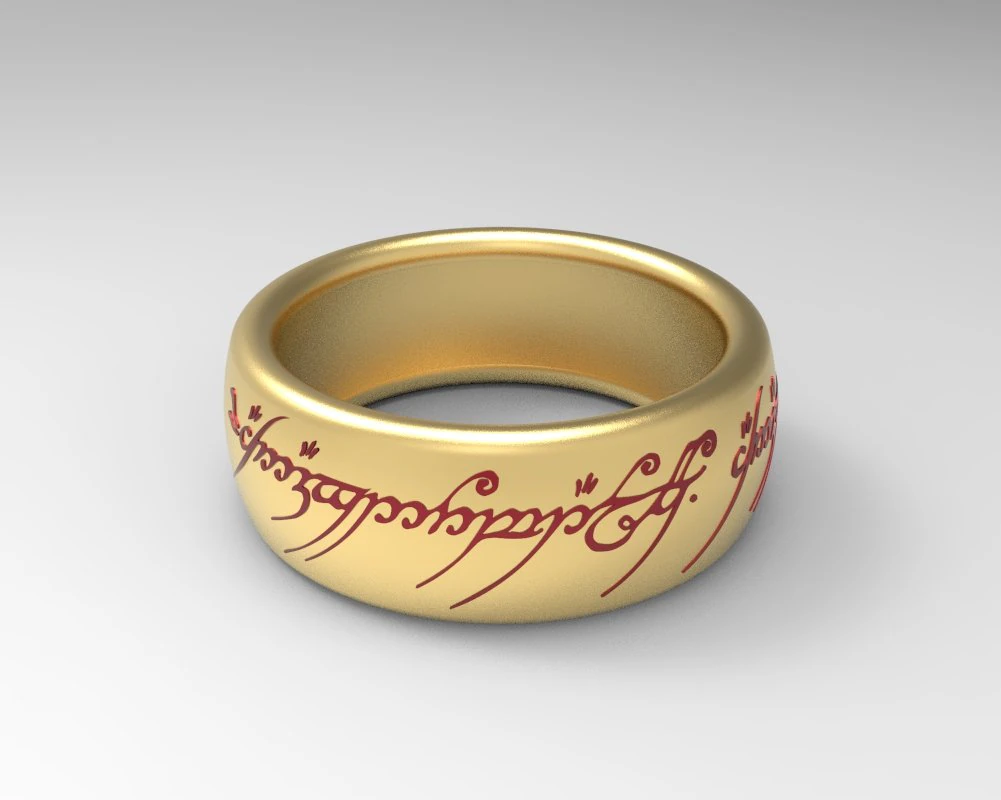 ring 3D Model .c4d .max .obj .3ds .fbx .stl .blend 