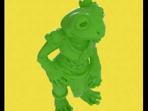 жаба 3D Модель