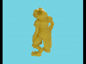 frog 3D मॉडल
