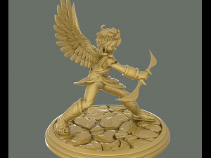 kid icarus 3D Model