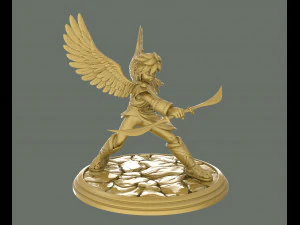 kid icarus 3D Model