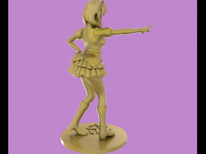 anime women 3D Model