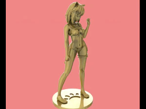 cat women 3D Model