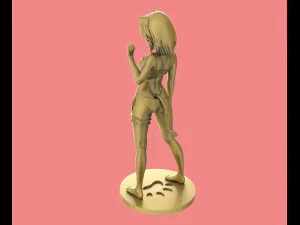 cat women 3D Model