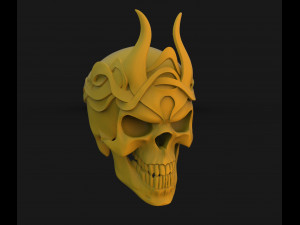 skull king Model 3D
