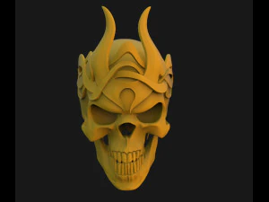 skull king 3D Model