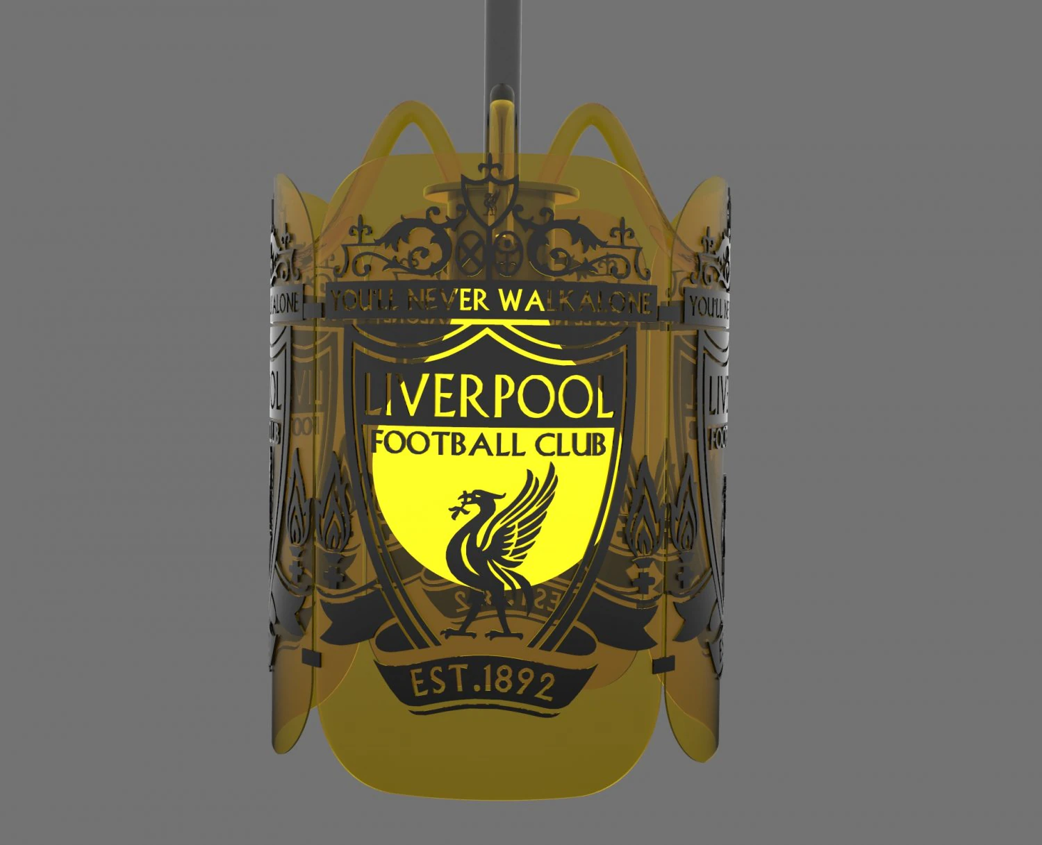 lamp decorative design 3D Model .c4d .max .obj .3ds .fbx .stl .blend 